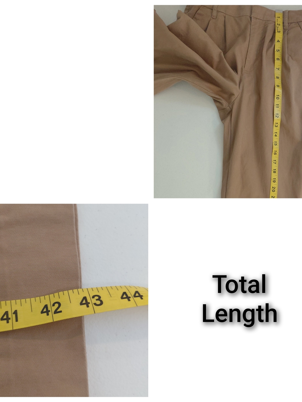 VTG Vineyard Vines Women's Wide-Leg Pants in Tan Sz 8 - Picture 10 of 10